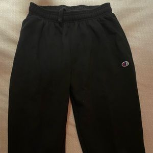 black champion joggers